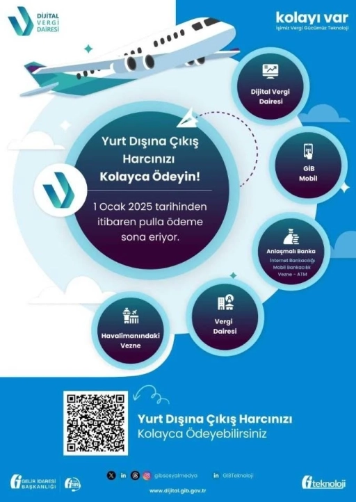 YURT DIŞINA ÇIKIŞ HARCINDA YENİ DÖNEM BAŞLIYOR